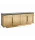 RICHMOND komoda FINSBURY - mosiądz,  marmur, MDF