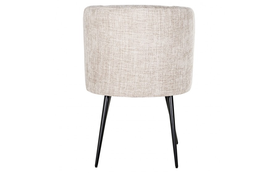 RICHMOND krzesło tapicerowane MORTON beżowe