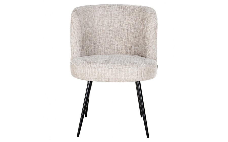 RICHMOND krzesło tapicerowane MORTON beżowe