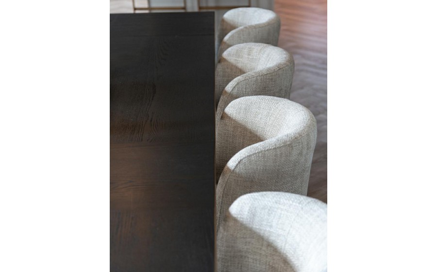 RICHMOND krzesło tapicerowane MORTON beżowe