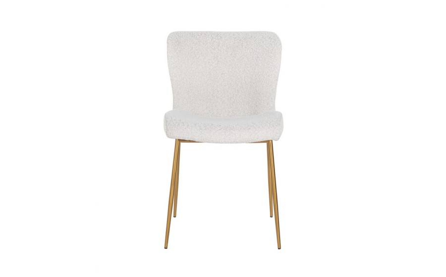 RICHMOND zestaw 2 krzeseł tapicerowanych do jadalni ODESSA BOUCLE