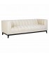 RICHMOND sofa BEAUDY biała - trudnopalna