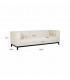 RICHMOND sofa BEAUDY biała - trudnopalna