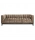 RICHMOND sofa BEAUDY brązowa -  trudnopalna