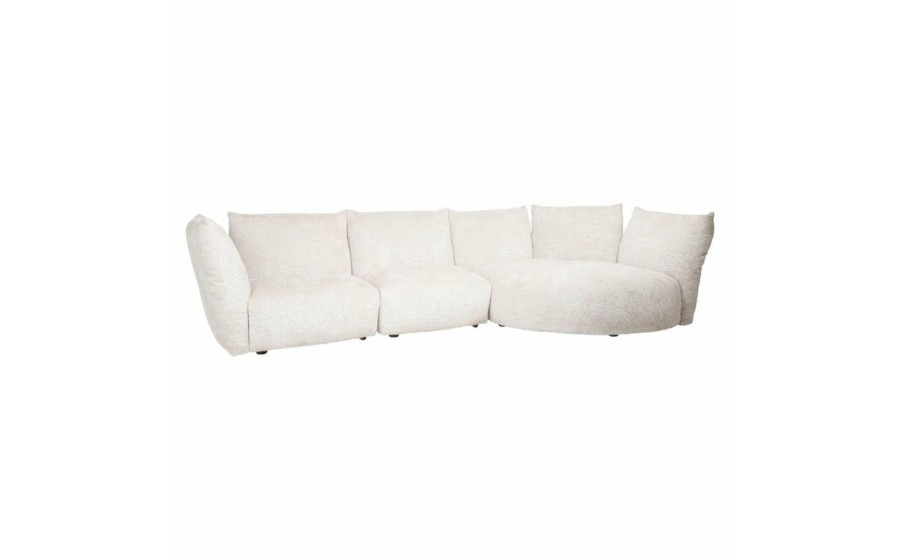 RICHMOND sofa narożna LOYD jasny beż