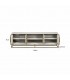 RICHMOND szafka RTV WHITEBONE BRASS