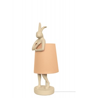 KARE lampa stołowa RABBIT PEACH 50 cm