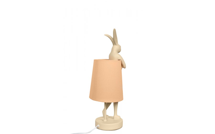 KARE lampa stołowa RABBIT PEACH 50 cm