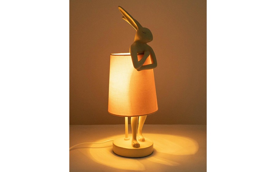 KARE lampa stołowa RABBIT PEACH 50 cm