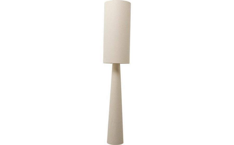 KARE lampa podłogowa MARLEEN BOUCLE 190  cm beżowa