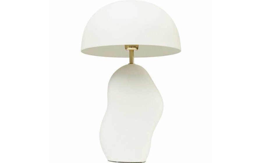 KARE lampa stołowa, lampa NUBE 48 biała, organiczny design, nowoczesne oświetlenie, lampa na kredens, elegancka lampa