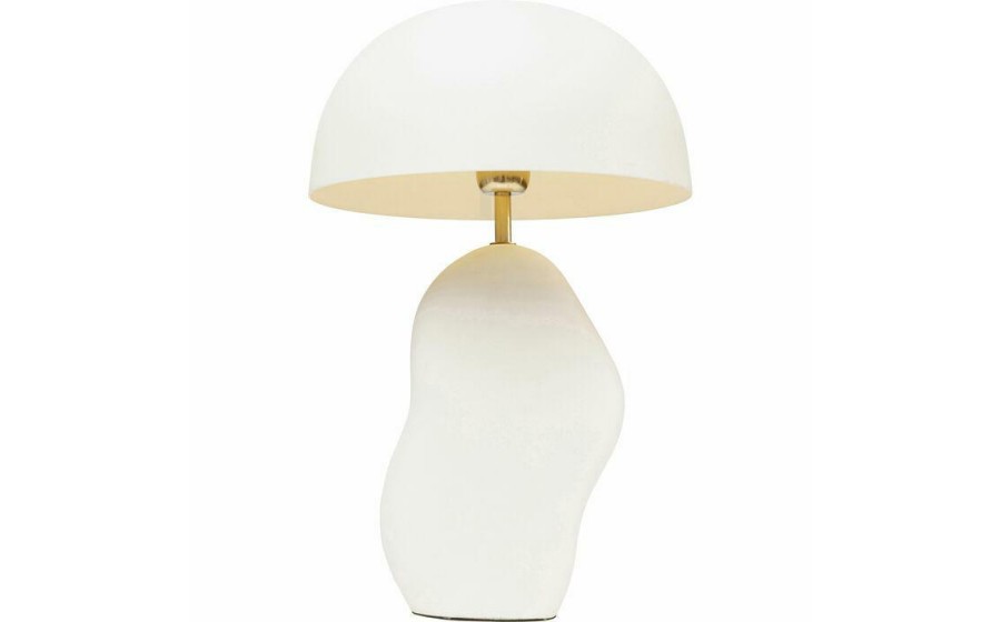 KARE lampa stołowa, lampa NUBE 48 biała, organiczny design, nowoczesne oświetlenie, lampa na kredens, elegancka lampa