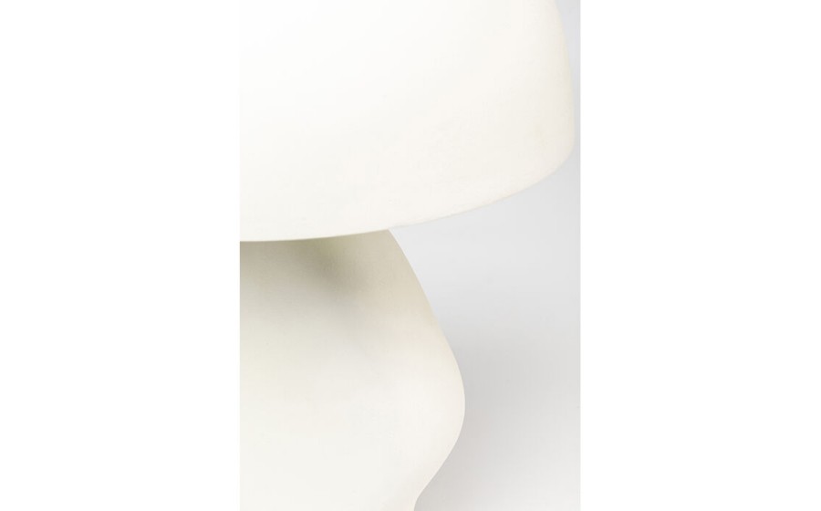 KARE lampa stołowa, lampa NUBE 48 biała, organiczny design, nowoczesne oświetlenie, lampa na kredens, elegancka lampa