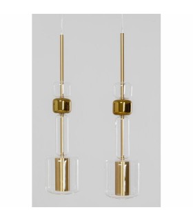 KARE lampa wisząca, CANDY BAR 103 złota, designerska lampa, eleganckie oświetlenie, nowoczesna lampa, złote akcenty