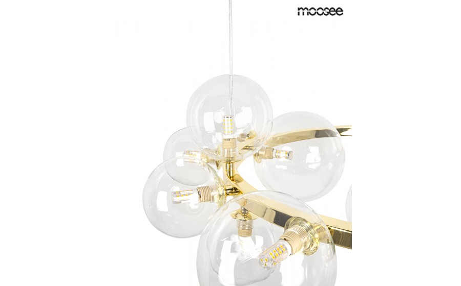 MOOSEE lampa wisząca ALURE 85 złota