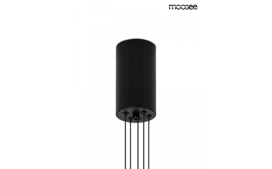 MOOSEE lampa wisząca OCTO 5 czarna