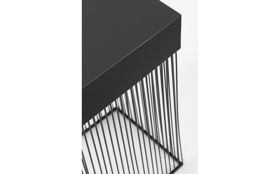 BIZZOTTO stolik kawowy YASLINE 30x30  czarny