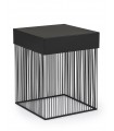 BIZZOTTO stolik kawowy YASLINE 40x40  czarny