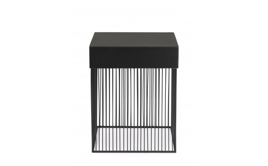 BIZZOTTO stolik kawowy YASLINE 40x40  czarny