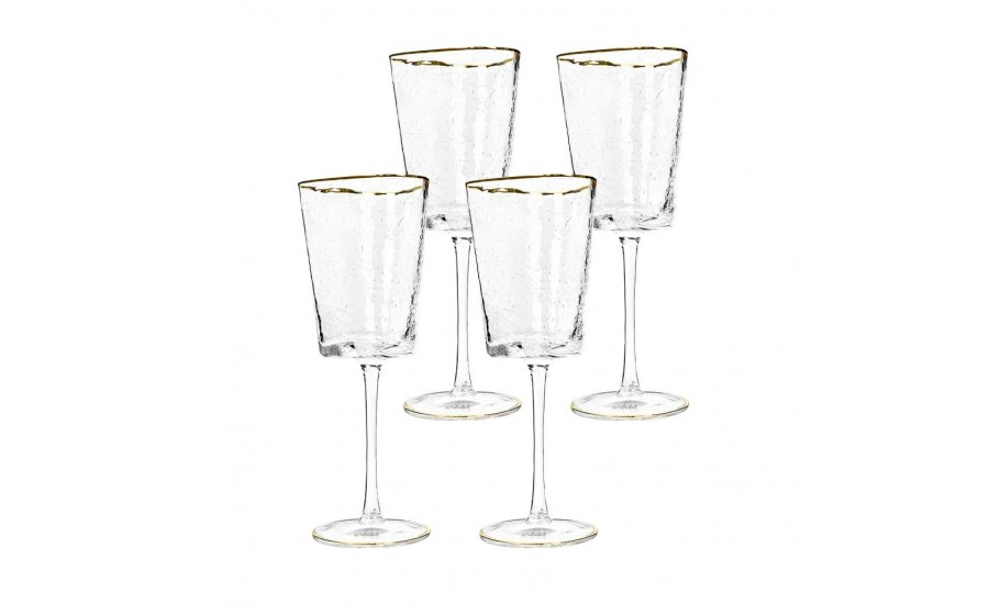 KARE komplet 4 kieliszków do wina  HOMMAGE 400 ml