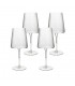 KARE komplet 4 kieliszków do wina RIFFLE  760 ml