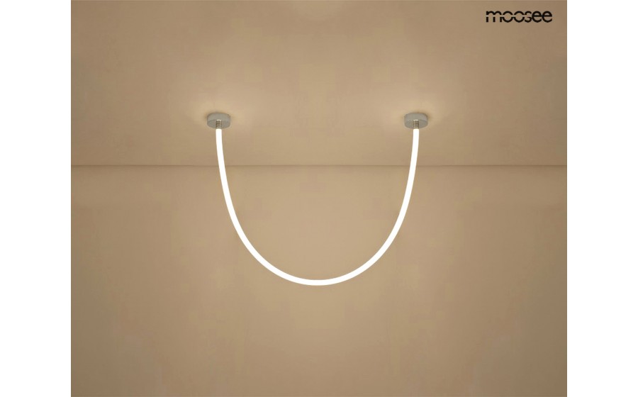 MOOSEE lampa wisząca LASSO 200 Smart  srebrna