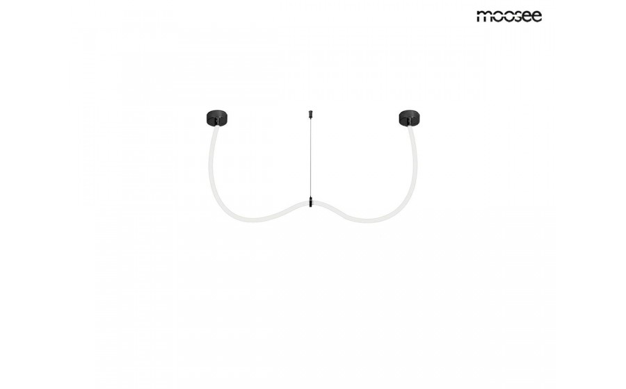 MOOSEE lampa wisząca LASSO 200 Smart LED czarna