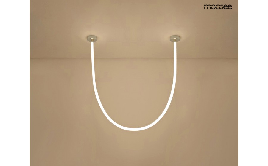 MOOSEE lampa wisząca LASSO 300 Smart LED srebrna