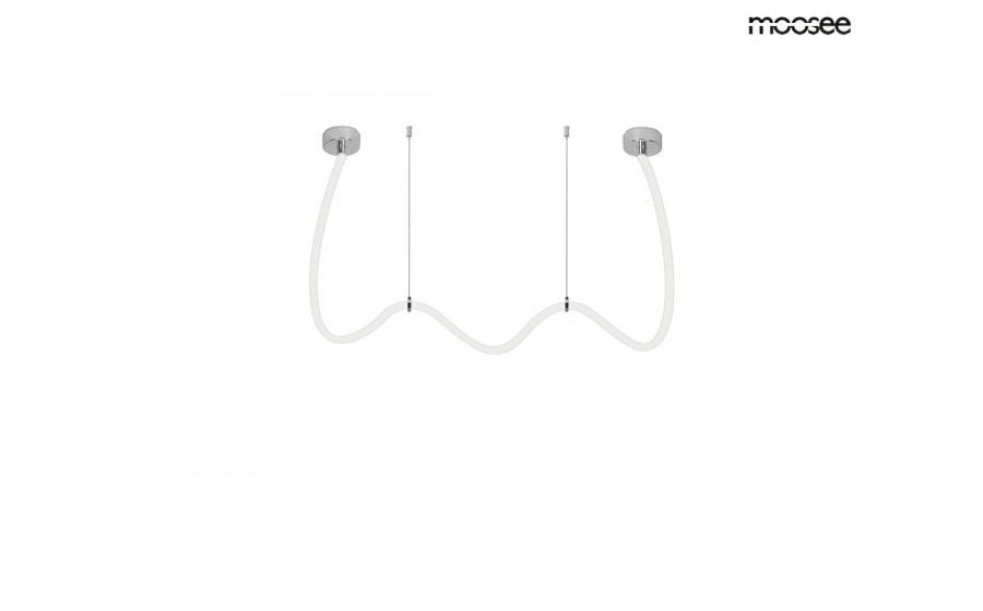 MOOSEE lampa wisząca LASSO 300 Smart LED srebrna