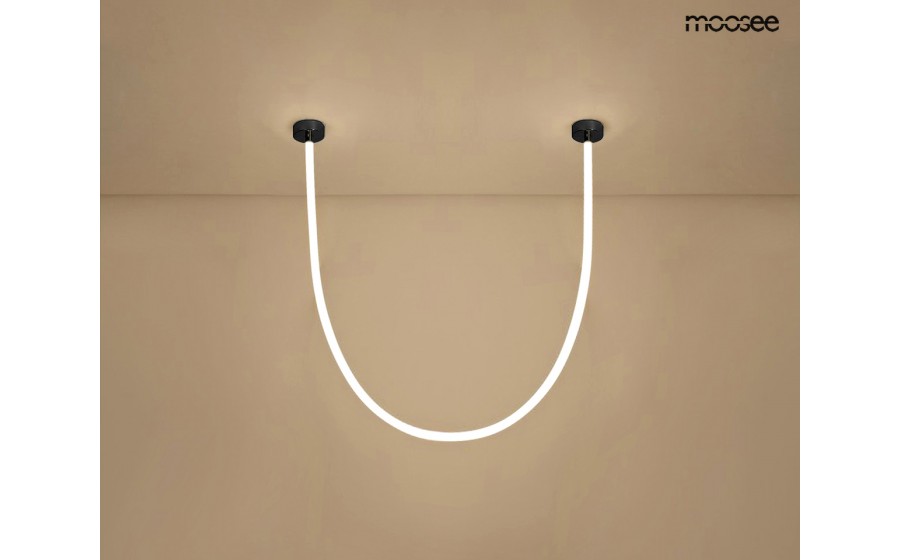 MOOSEE lampa wisząca LASSO 300 Smart LED czarna