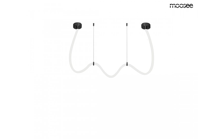MOOSEE lampa wisząca LASSO 400 Smart LED czarna