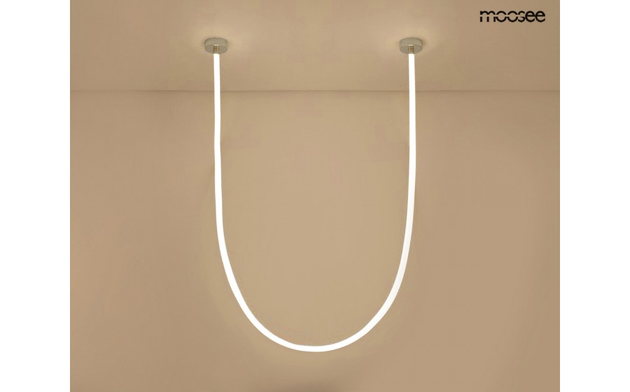 MOOSEE lampa wisząca LASSO 500 Smart  srebrna