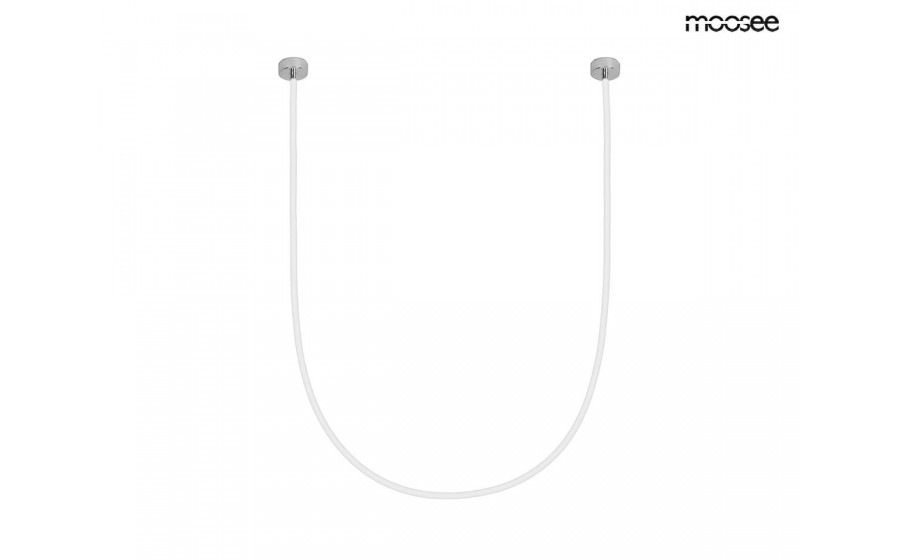 MOOSEE lampa wisząca LASSO 600 Smart LED srebrna
