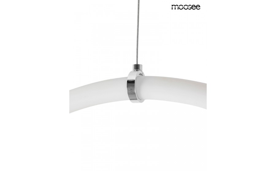 MOOSEE lampa wisząca LASSO 600 Smart  srebrna