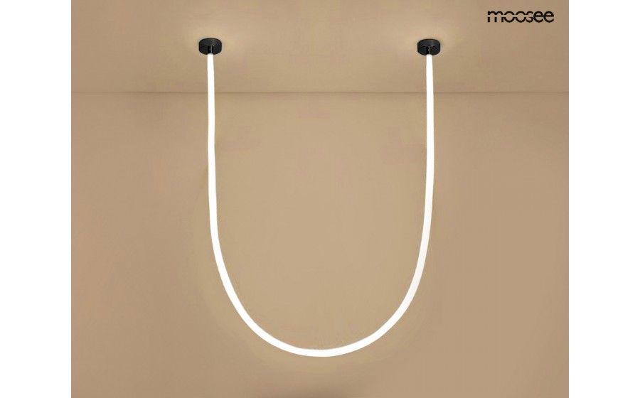 MOOSEE lampa wisząca LASSO 600 Smart LED czarna