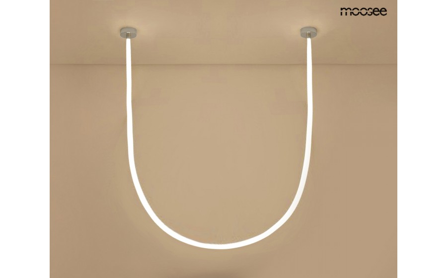 MOOSEE lampa wisząca LASSO 800 Smart  srebrna