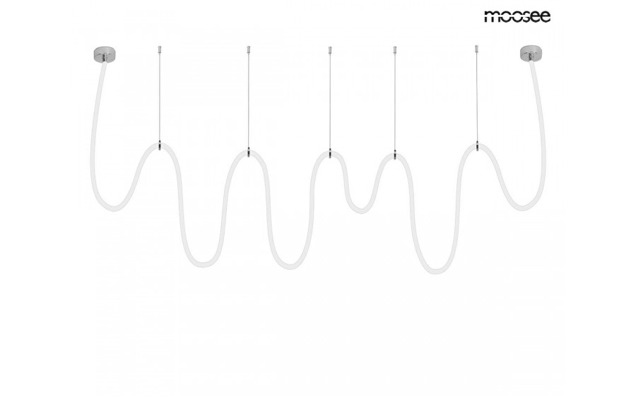 MOOSEE lampa wisząca LASSO 1000 Smart  srebrna