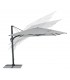 BIZZOTTO parasol ogrodowy INES jasny  szary