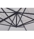 BIZZOTTO parasol ogrodowy INES jasny  szary