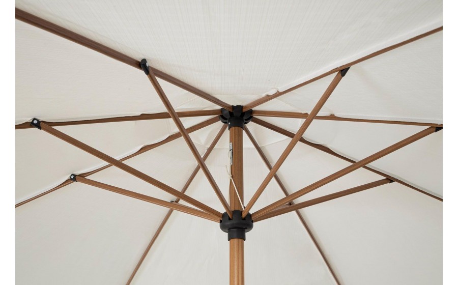 BIZZOTTO parasol ogrodowy PALINURO biały