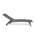 BIZZOTTO leżak ogrodowy CLEOPAS antracyt