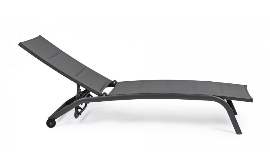 BIZZOTTO leżak ogrodowy CLEOPAS antracyt