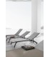 BIZZOTTO leżak ogrodowy CLEOPAS antracyt