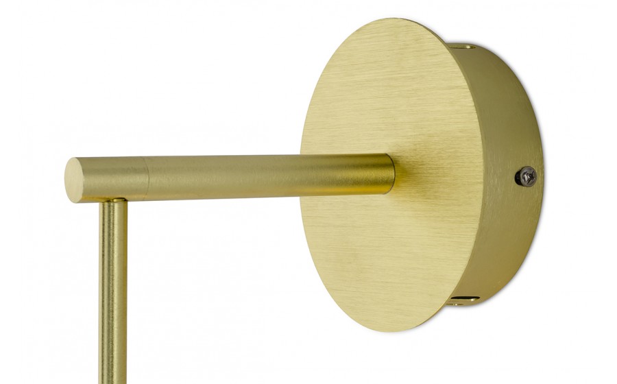 MOOSEE lampa ścienna CAPRI WALL LED złota