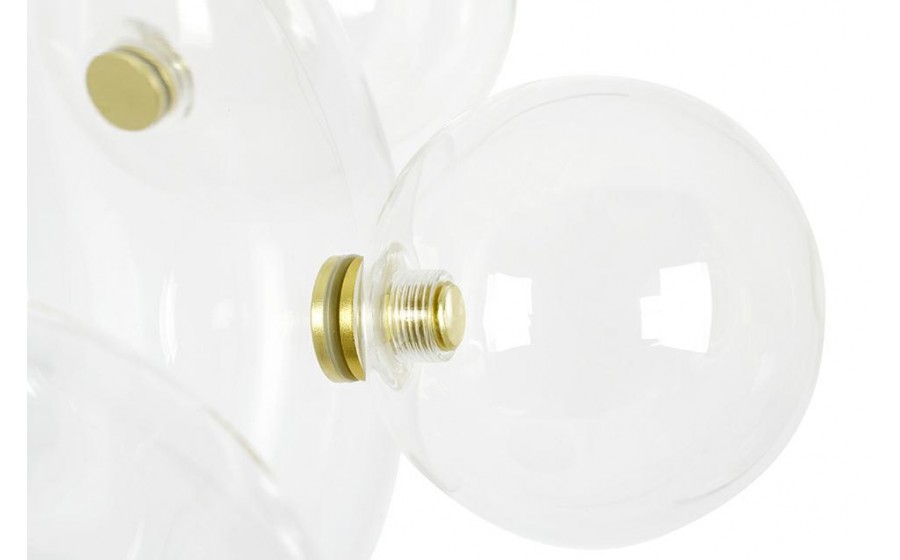 MOOSEE lampa wisząca CAPRI DISC 5 LED złota