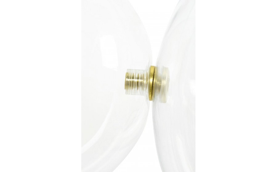 MOOSEE lampa wisząca CAPRI DISC 5 LED złota