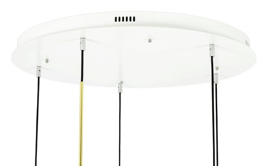 MOOSEE lampa wisząca CAPRI DISC 5 LED złota