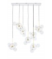 MOOSEE lampa wisząca CAPRI LINE 7 LED złota