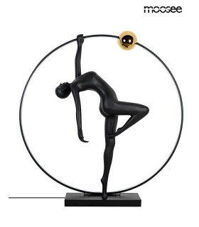 MOOSEE lampa podłogowa HUMAN ACROBATIC czarna