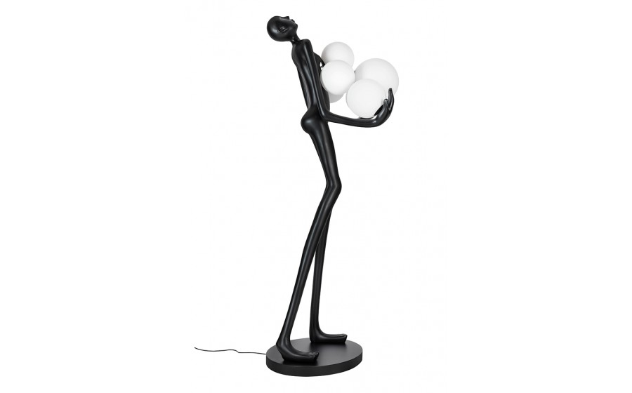 MOOSEE lampa podłogowa HUMAN PREMIUM -  włókno szklane, szkło